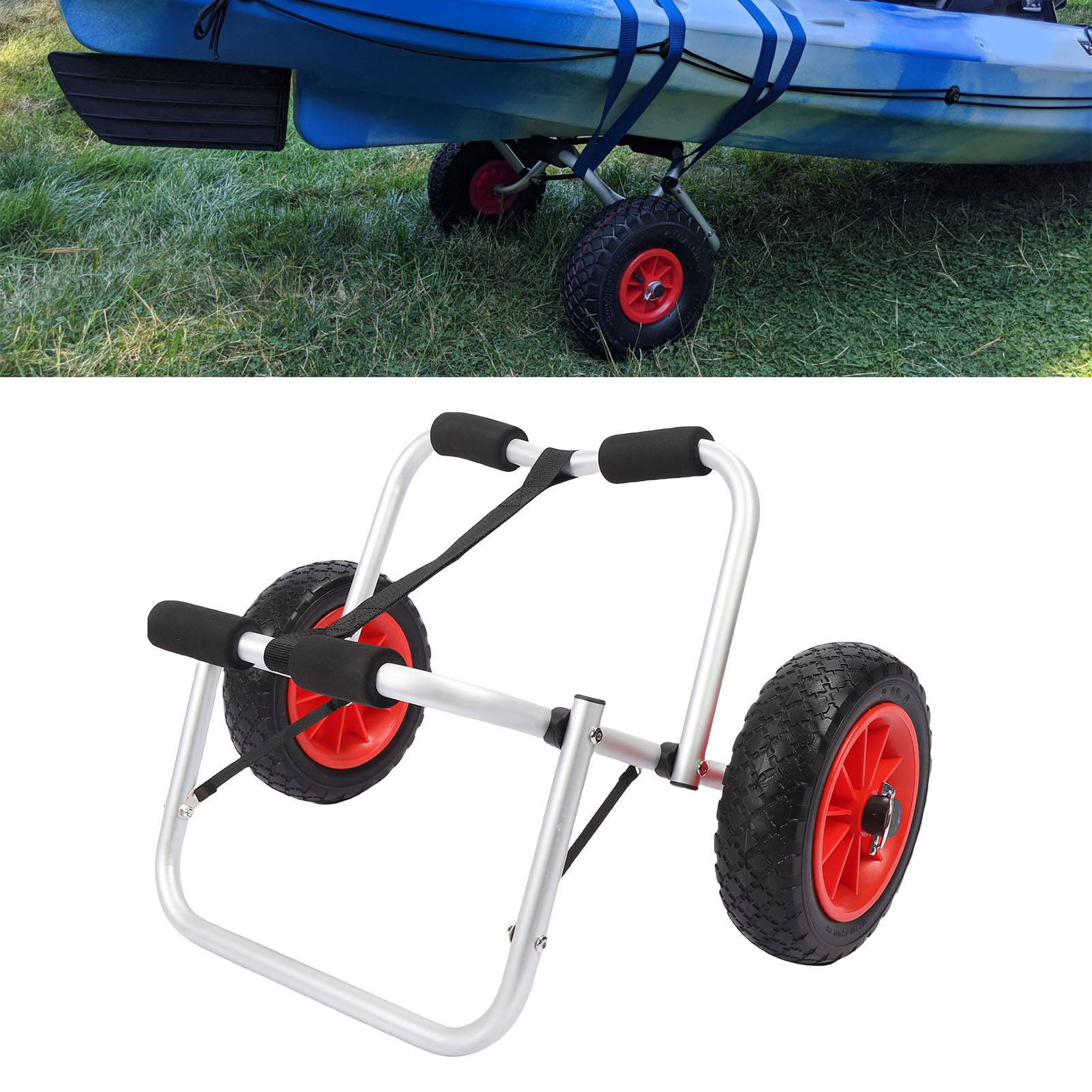 Kayak Cart Trolley Carrier Dolly - Kayak Cart Trolley with 10 Inch