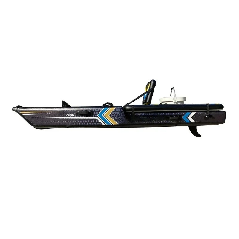 Inflatable Kayak 2 Person Drop Stitch - 3.80m pro Four Air Chamber Inflatable