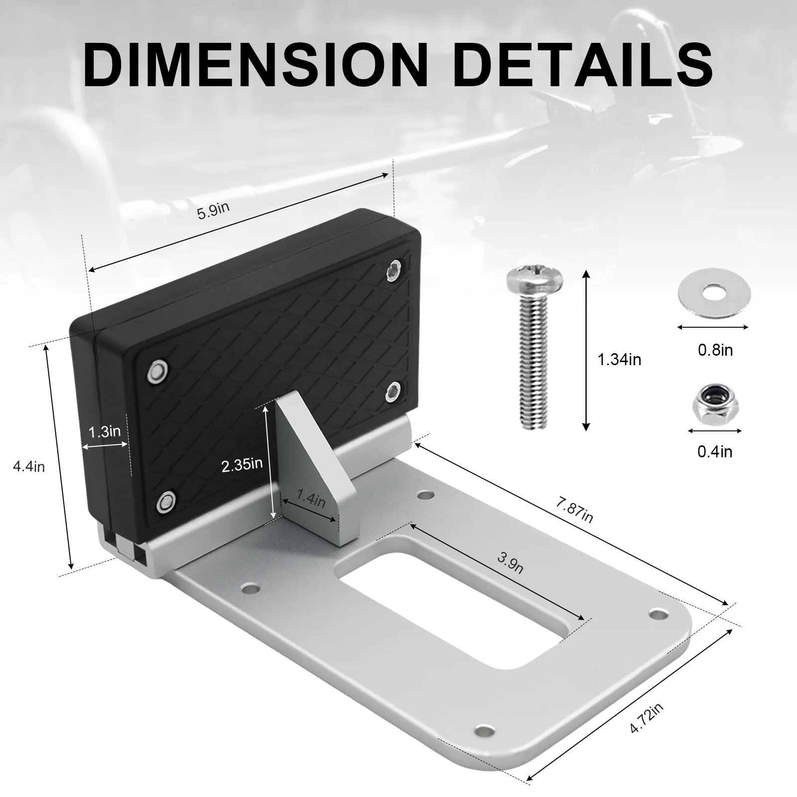 Electric Trolling Motor Kayak Mount - Universal Transom Trolling Motor Mount Mounting