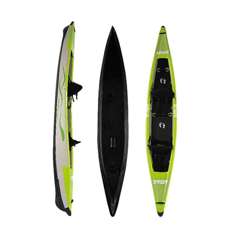 14FT 2-Person Inflatable PVC K - đánh giá và giá Inflatable Kayak 2 Person Drop Stitch