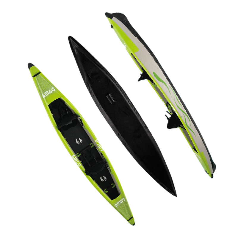 14FT 2-Person Inflatable PVC K - đánh giá và giá Inflatable Kayak 2 Person Drop Stitch
