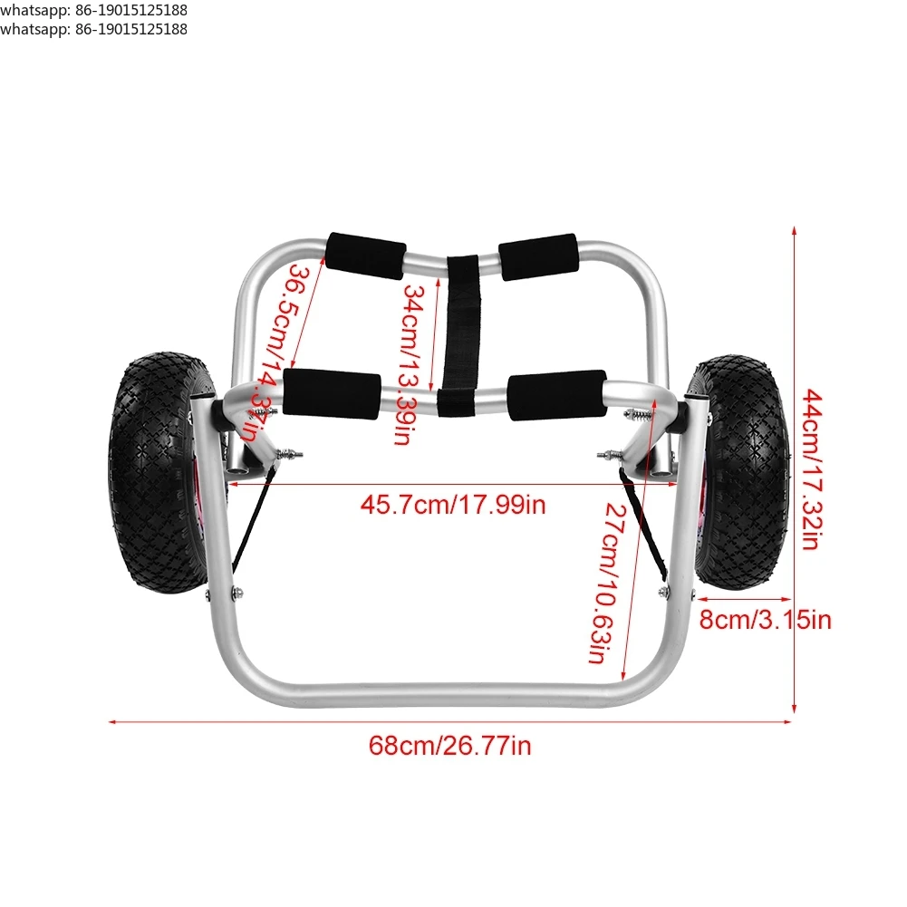 Alloy Kayak Canoe Wheel Dolly  - đánh giá và giá Kayak Cart Trolley Carrier Dolly
