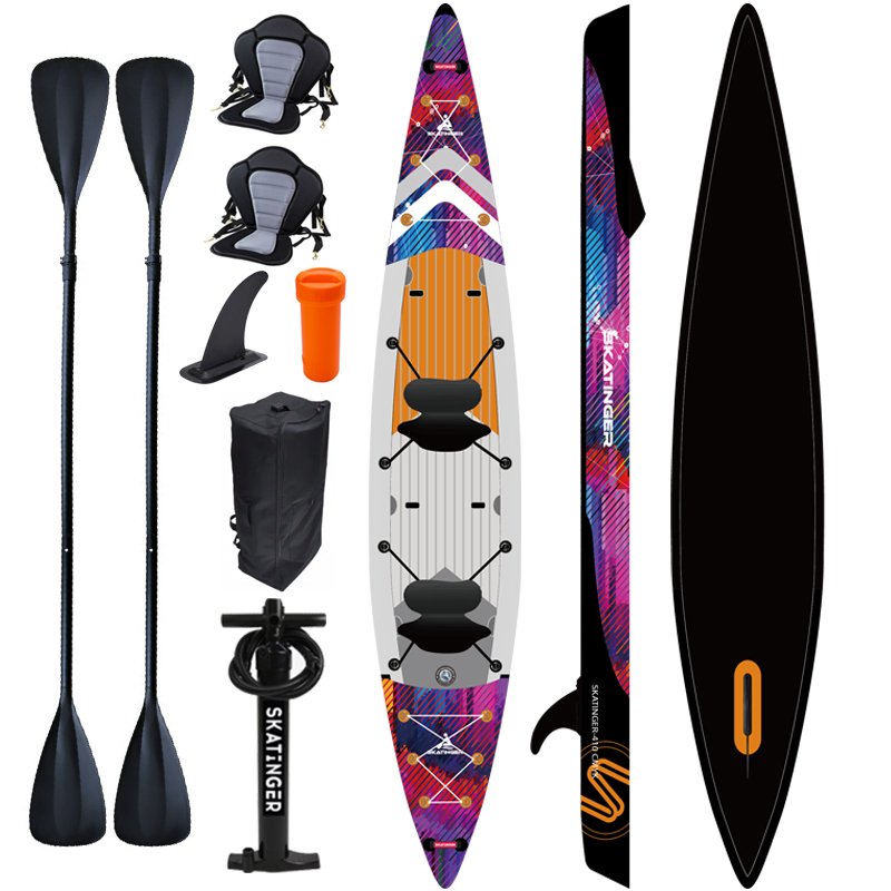Skatinger Inflatable Drop Stit - đánh giá và giá Inflatable Kayak 2 Person Drop Stitch