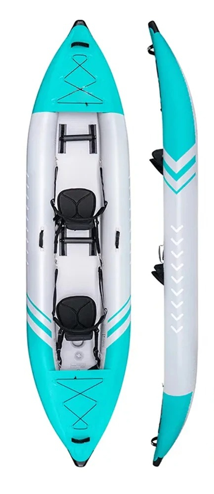 Portable Foldable Drop Stitch  - đánh giá và giá Inflatable Kayak 2 Person Drop Stitch