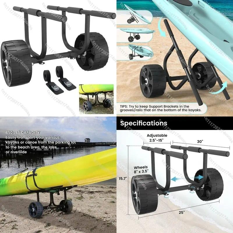Heavy Duty Kayak Cart Dolly fo - đánh giá và giá Kayak Cart Trolley Carrier Dolly