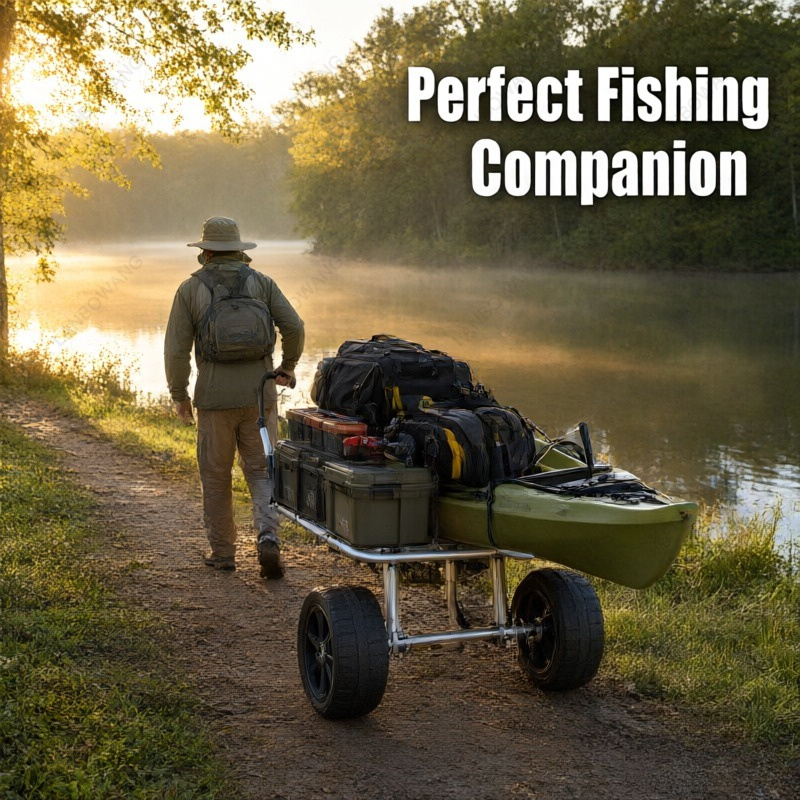 Heavy Duty Kayak Cart General  - đánh giá và giá Kayak Cart Trolley Carrier Dolly