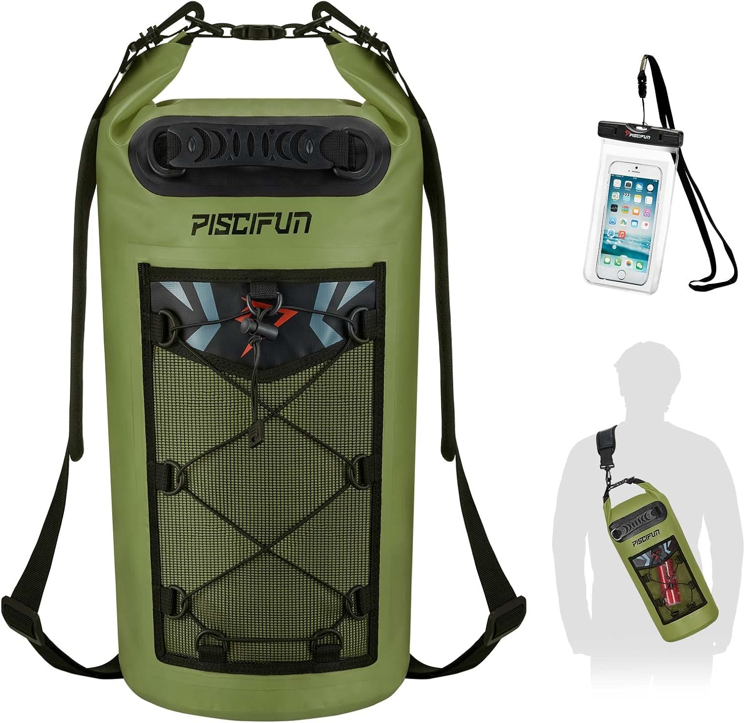 Piscifun Dry Bag, Waterproof F - đánh giá và giá Dry Bag Backpack 30L Waterproof
