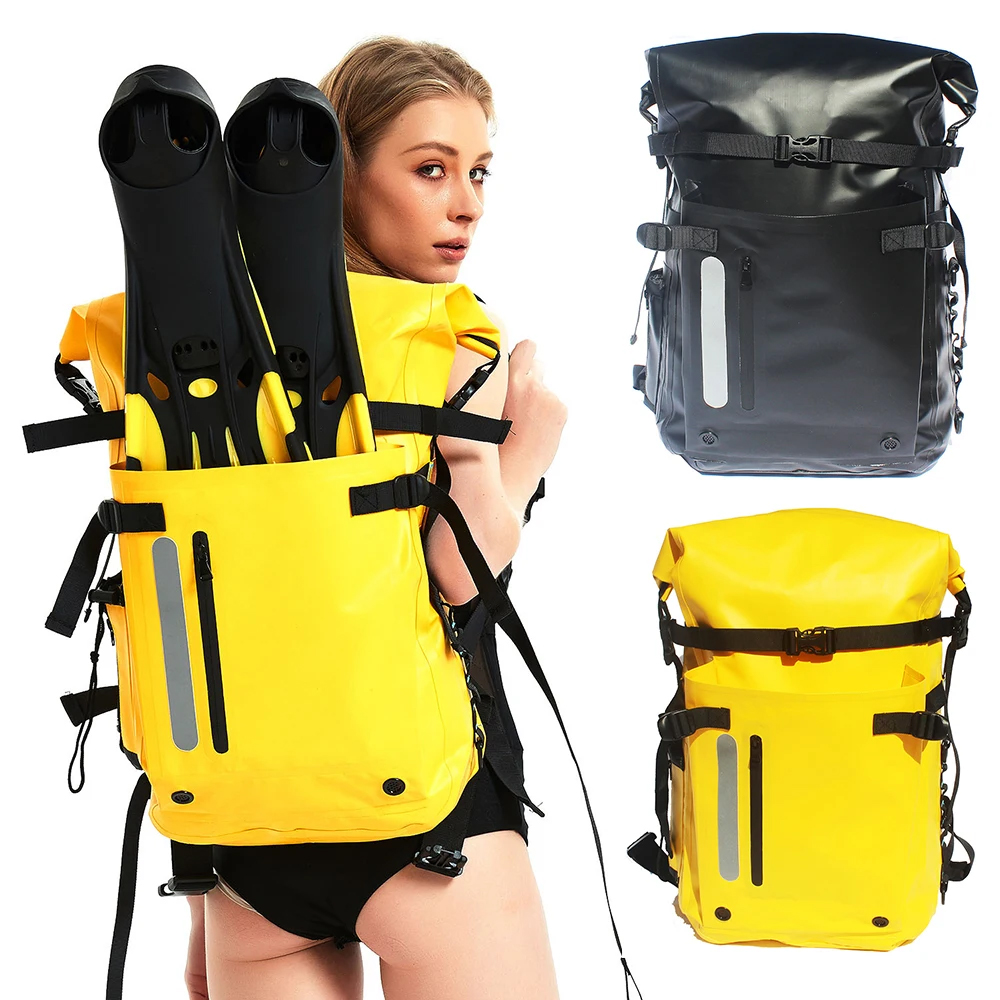 1pcs   30L Waterproof Backpack - đánh giá và giá Dry Bag Backpack 30L Waterproof