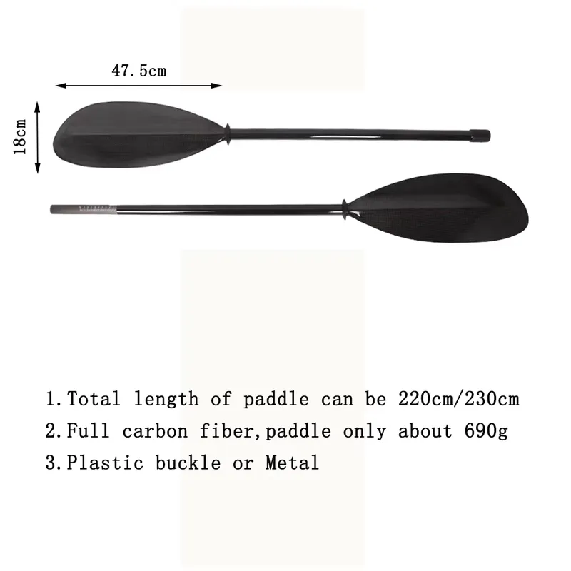 Manufacture of 2 pieces of all - đánh giá và giá Kayak Paddle Carbon Fiber 2 Piece
