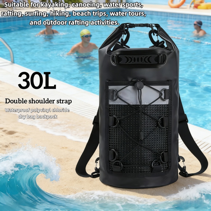 30L Waterproof PVC Dry Bag Wom - đánh giá và giá Dry Bag Backpack 30L Waterproof