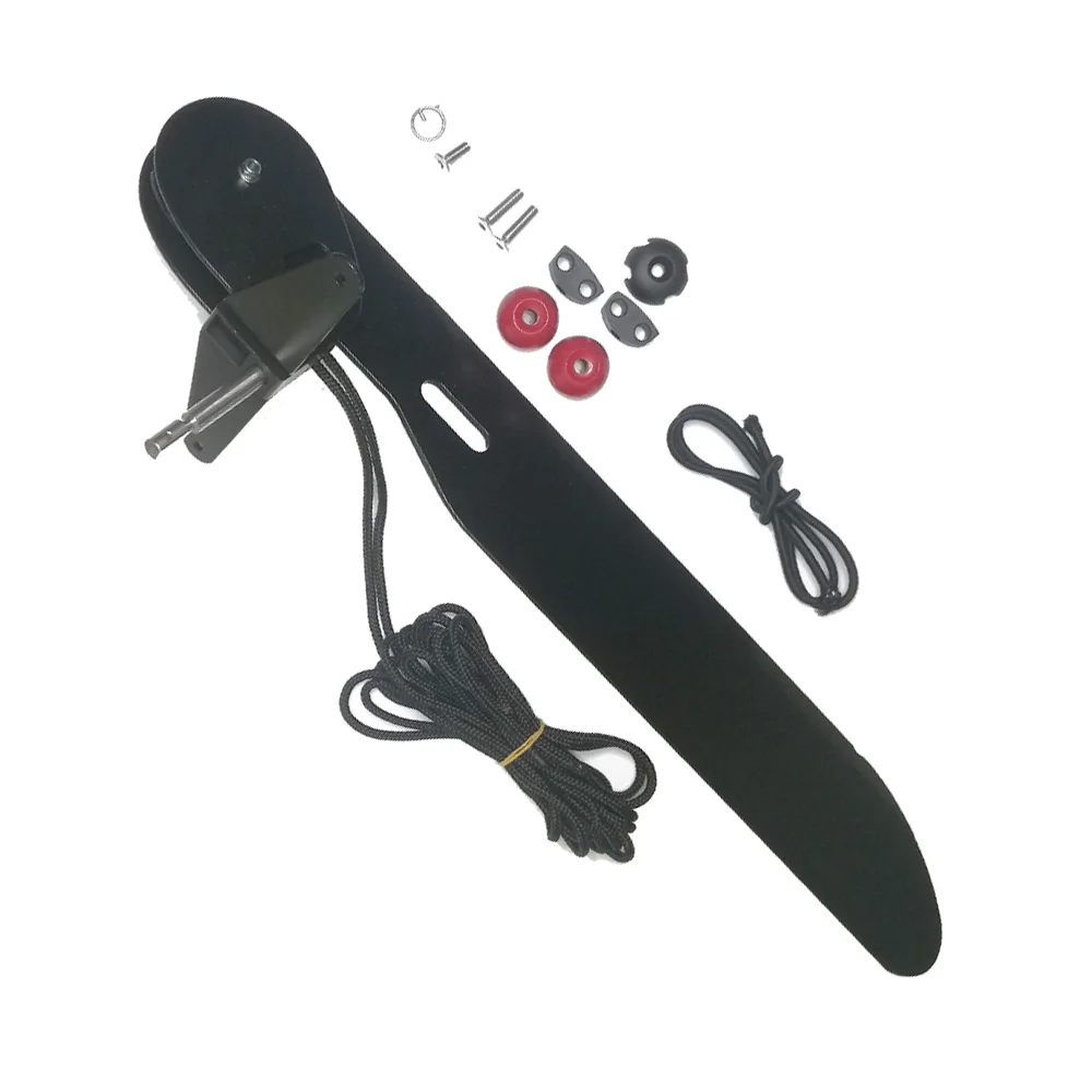 Hợp Kim Nhôm Mô Tô Nước Đi Bè  - đánh giá và giá Kayak Rudder Kit Foot Control System
