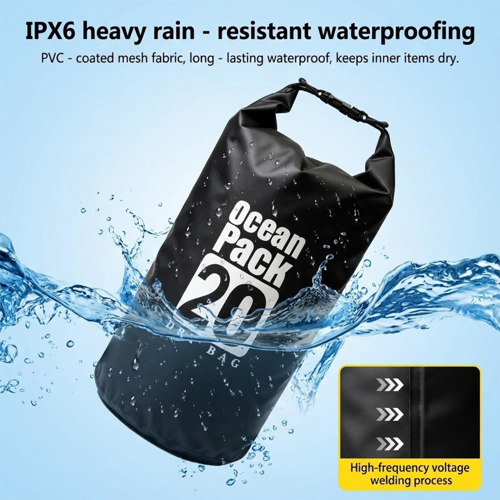 Swimming Waterproof Dry Bag Sw - đánh giá và giá Dry Bag Backpack 30L Waterproof