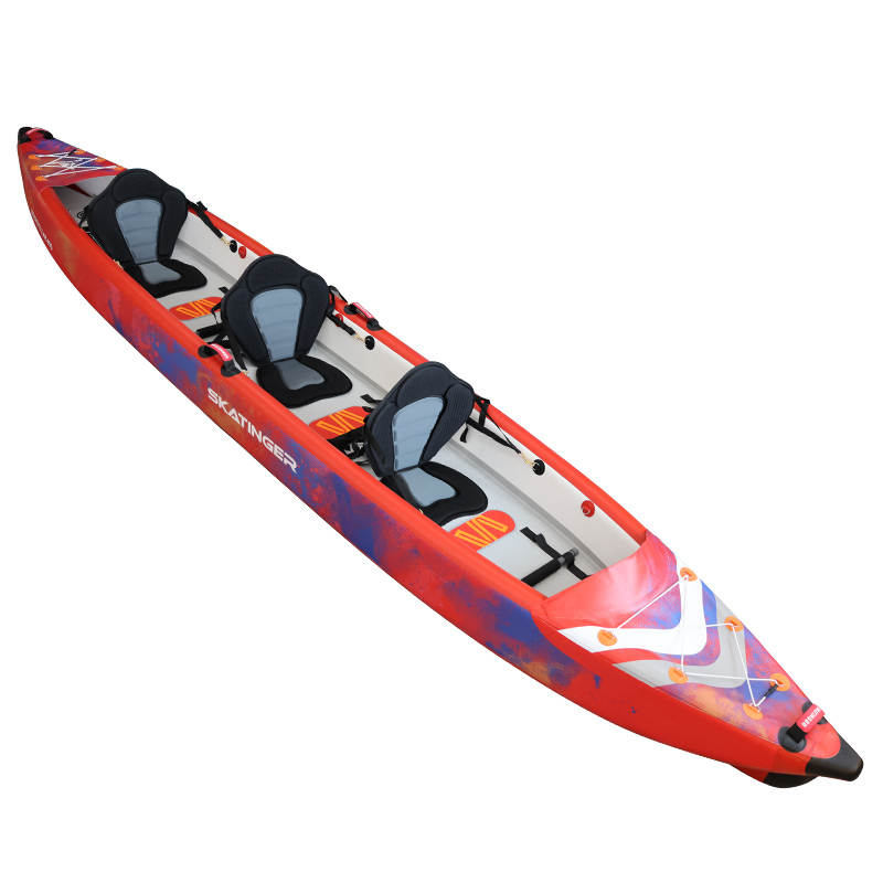 Skatinger Full Drop Stitch 3-P - đánh giá và giá Inflatable Kayak 2 Person Drop Stitch