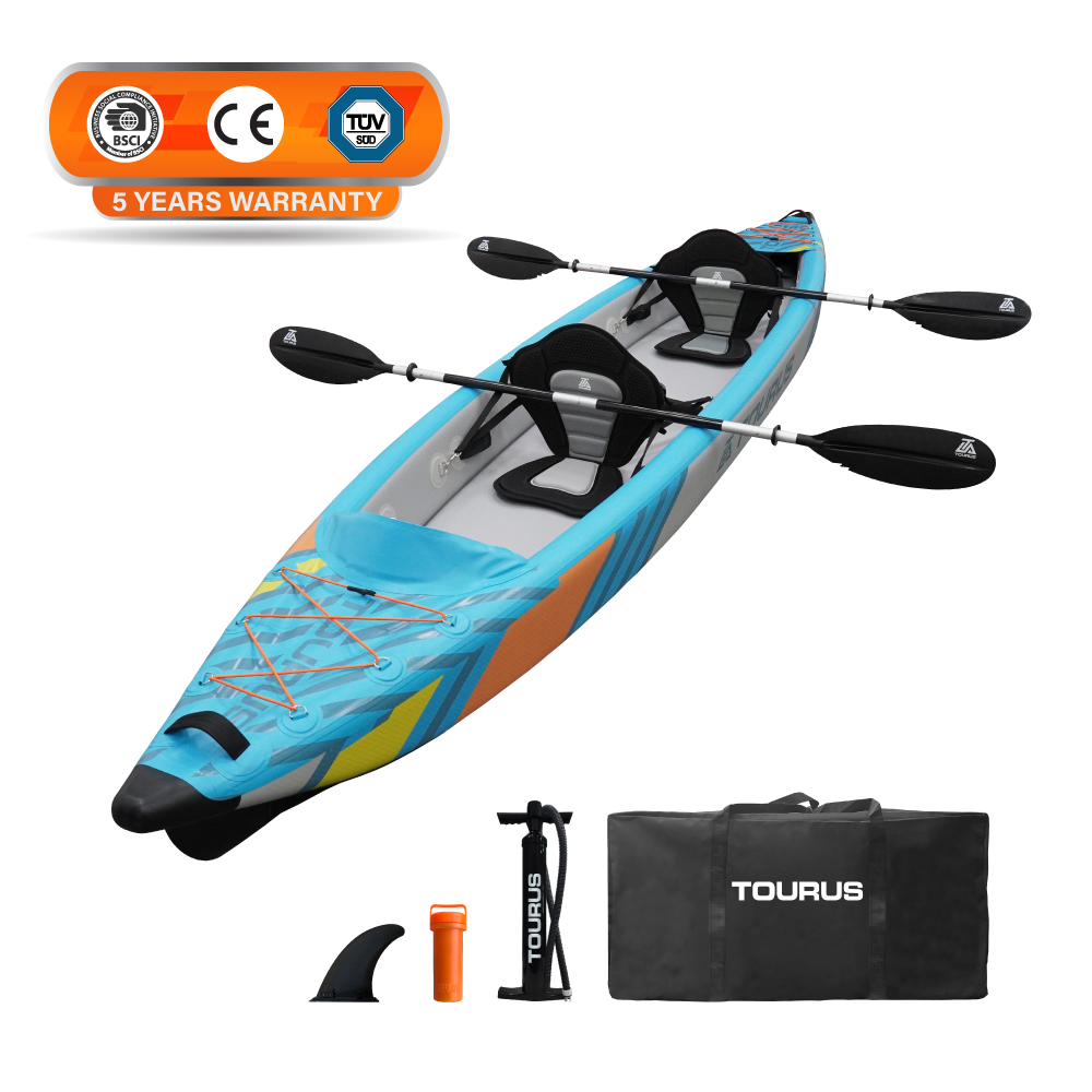 Inflatable Kayak 2 Person 490c - đánh giá và giá Inflatable Kayak 2 Person Drop Stitch