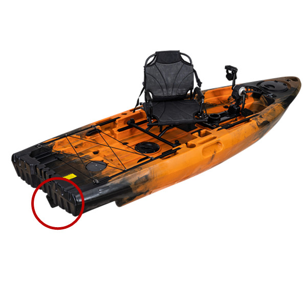 Watercraft Canoe Kayak Rudder  - đánh giá và giá Kayak Rudder Kit Foot Control System