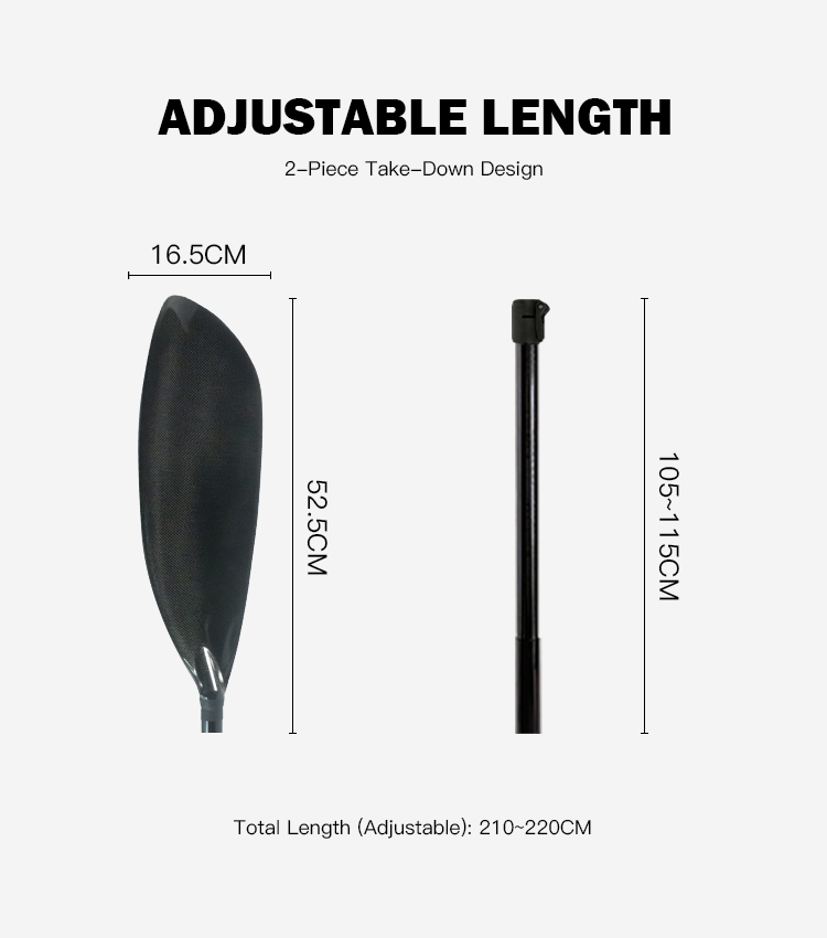 Paddle Carbon Fiber Kayak Padd - đánh giá và giá Kayak Paddle Carbon Fiber 2 Piece