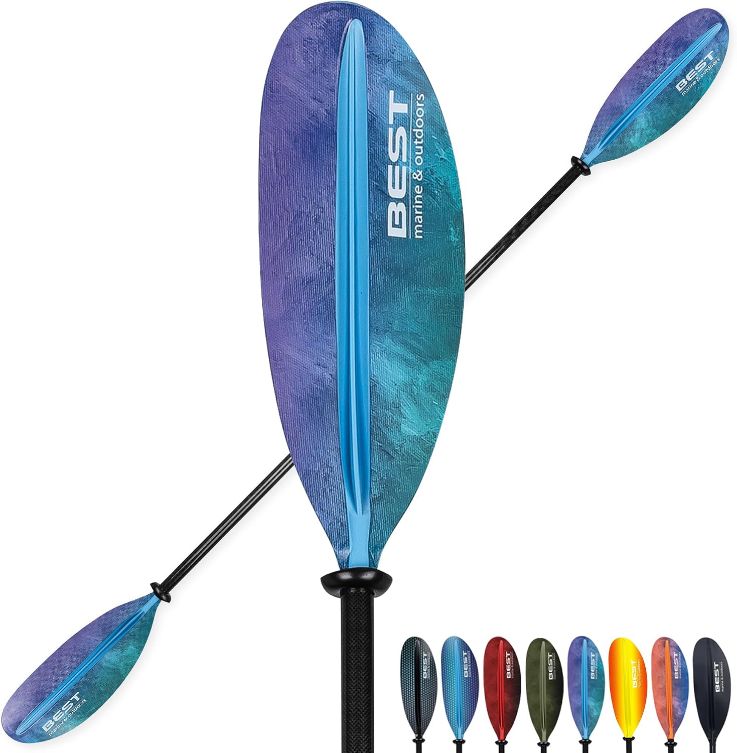 Carbon Fiber Kayak Paddle, 2-P - đánh giá và giá Kayak Paddle Carbon Fiber 2 Piece