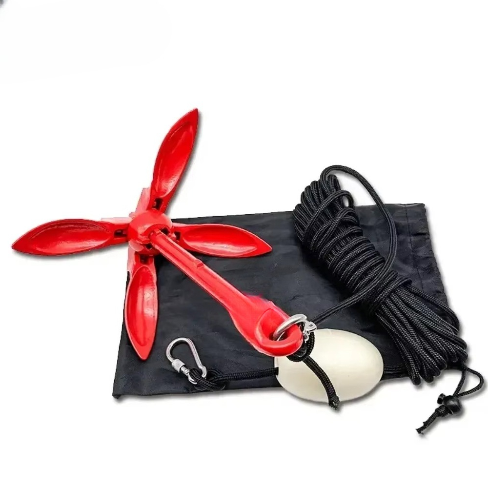 Marine Folding Grapnel Kayak A - đánh giá và giá Kayak Anchor Kit Folding 1.5Kg