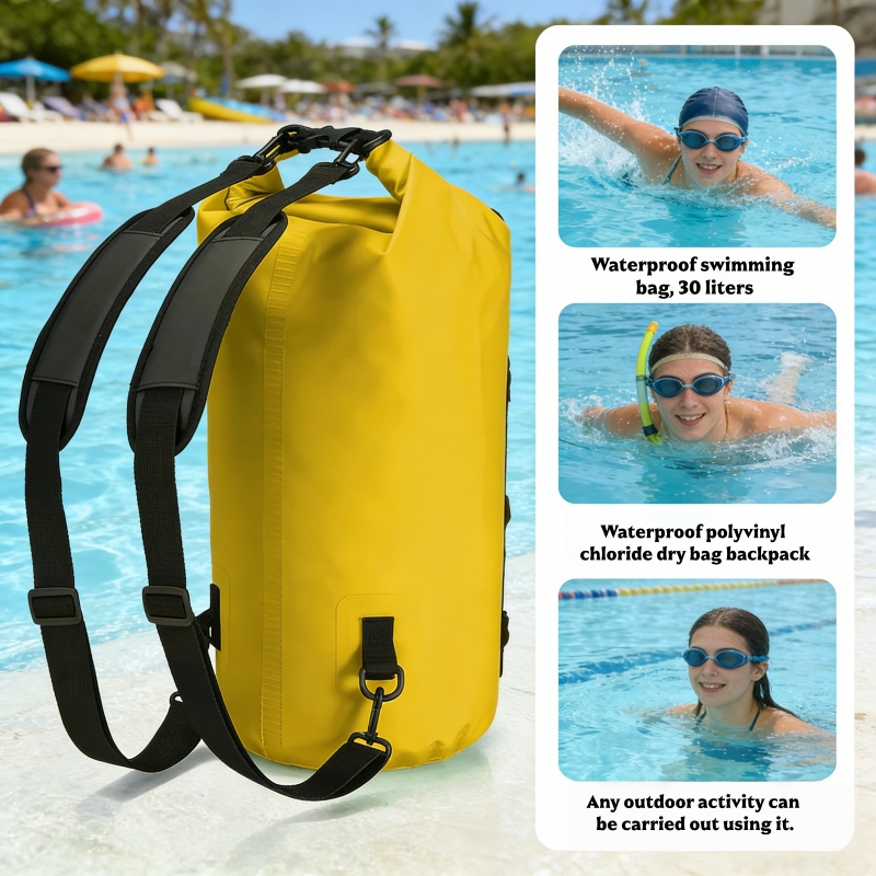 Waterproof PVC Dry Bag Backpac - đánh giá và giá Dry Bag Backpack 30L Waterproof