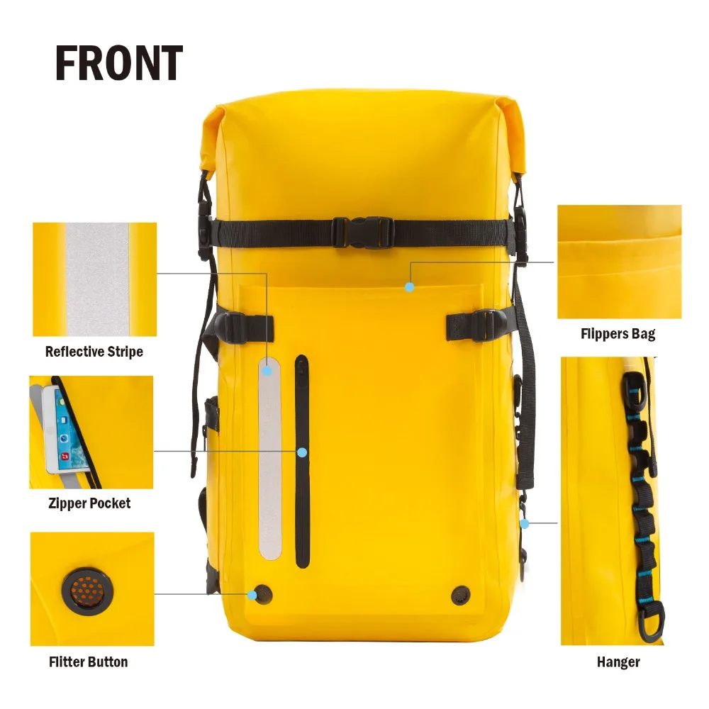 CXMMQQ 1PCS Waterproof Backpac - đánh giá và giá Dry Bag Backpack 30L Waterproof