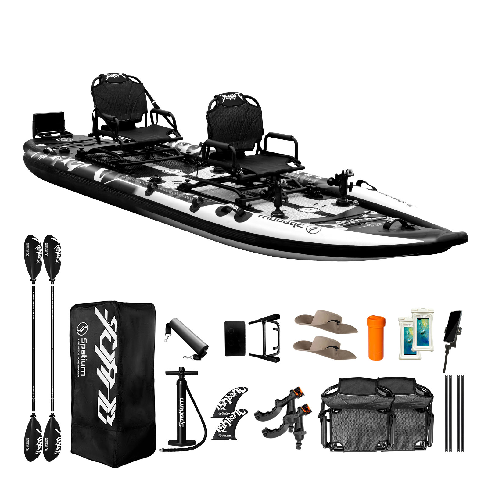 Spatium Local Warehouse Inflat - đánh giá và giá Inflatable Kayak 2 Person Drop Stitch