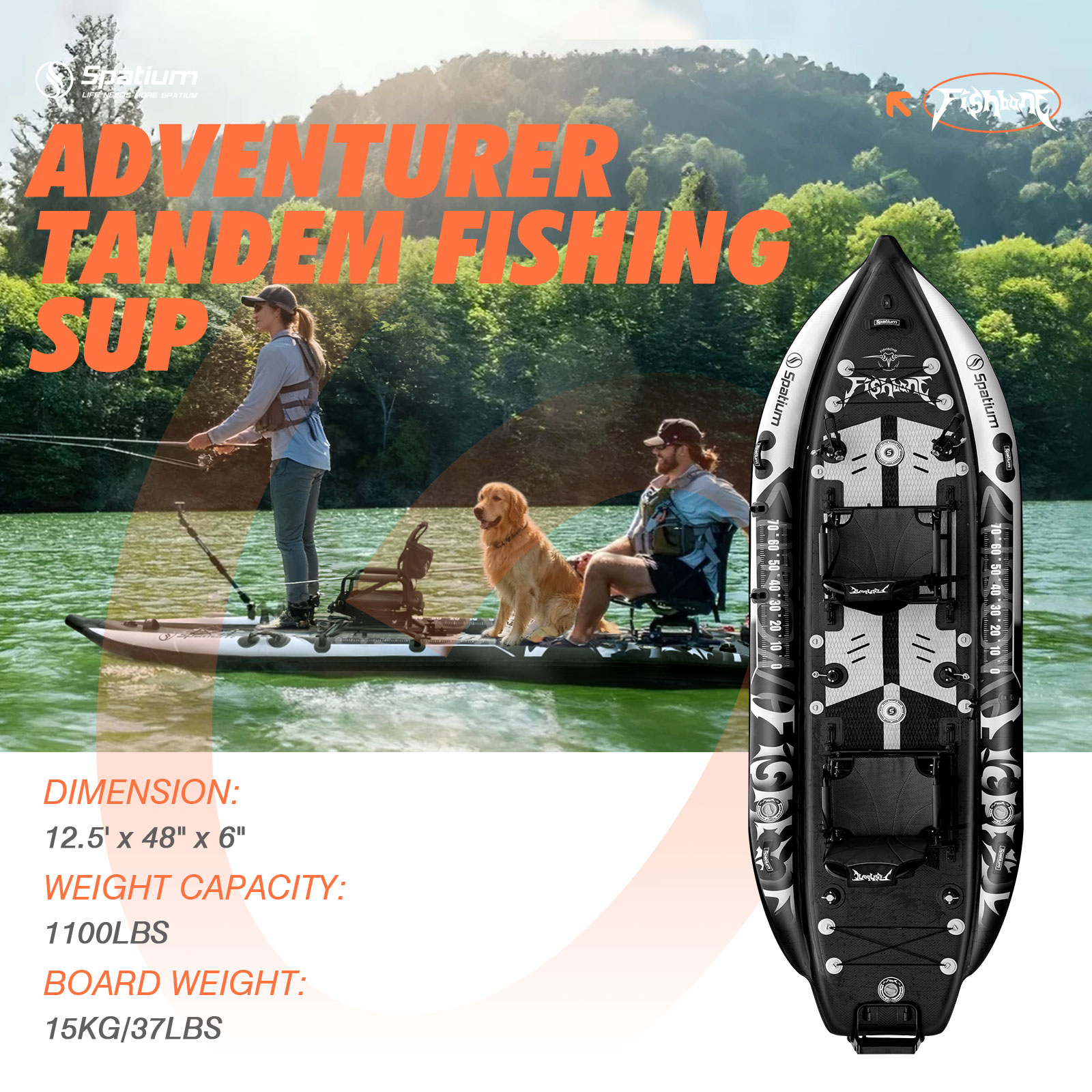 Spatium Local Warehouse Inflat - đánh giá và giá Inflatable Kayak 2 Person Drop Stitch