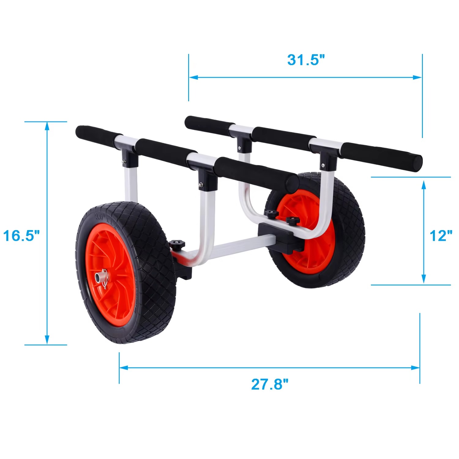 300LBS Foldable Kayak Carrier  - đánh giá và giá Kayak Cart Trolley Carrier Dolly