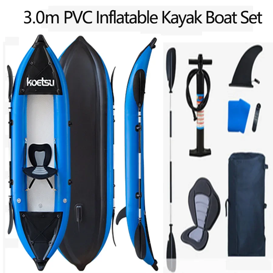 IHOMEINF 1-2 Người Bơm Hơi PVC - đánh giá và giá Inflatable Kayak 2 Person Drop Stitch