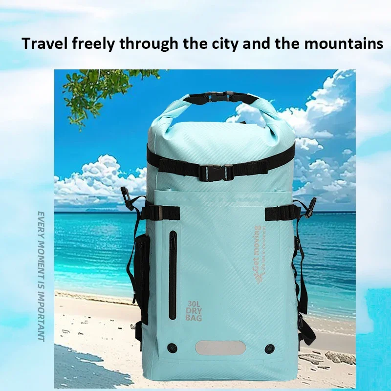 30L Large Capacity Waterproof  - đánh giá và giá Dry Bag Backpack 30L Waterproof