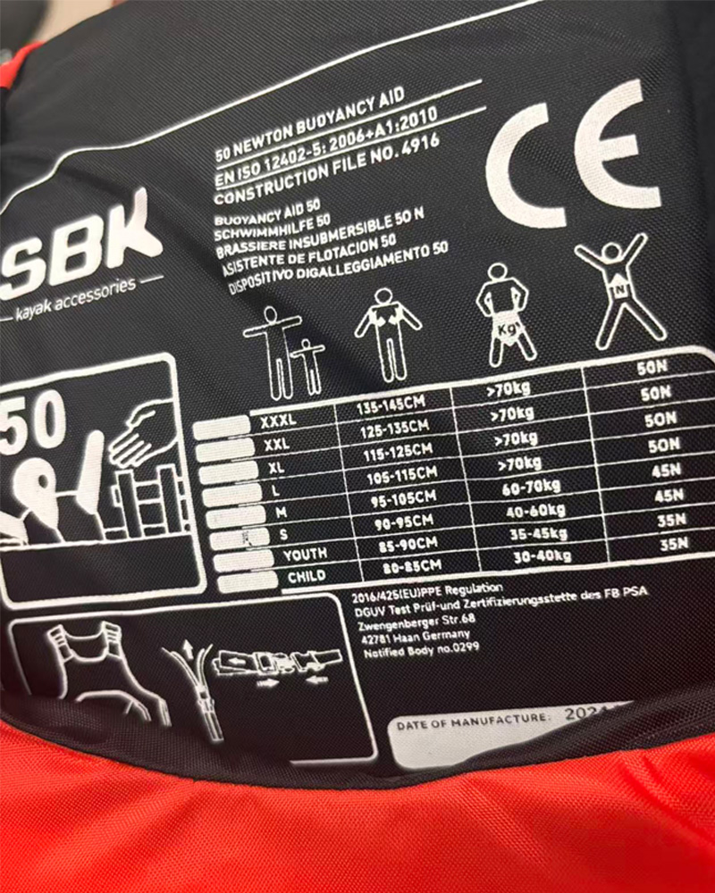 CE Approved Buoyancy Aid 50N P - đánh giá và giá Kayak Life Vest Pfd Buoyancy Aid