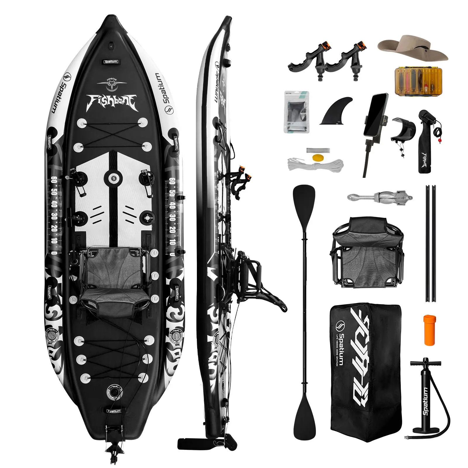 Inflatable Fishing Kayak, 1 Pe - đánh giá và giá Drop Stitch Touring Kayak 1 Person
