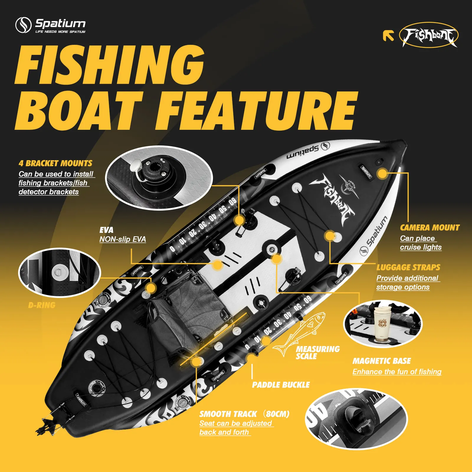 Inflatable Fishing Kayak, 1 Pe - đánh giá và giá Drop Stitch Touring Kayak 1 Person