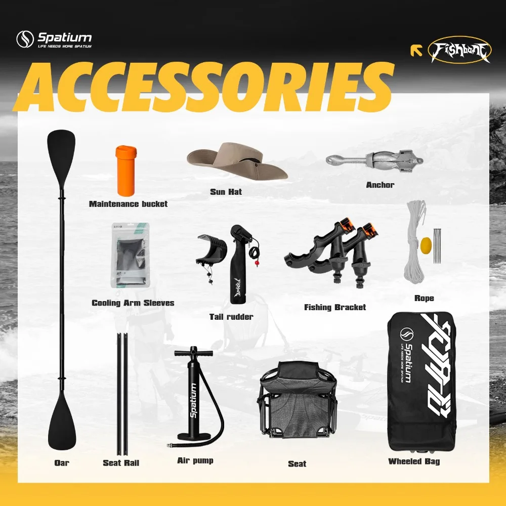 Inflatable Fishing Kayak, 1 Pe - đánh giá và giá Drop Stitch Touring Kayak 1 Person